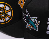 Kappe Mitchell & Ness - NHL Busted Pro - San Jose Sharks - Black
