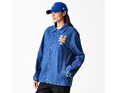 Jacke New Era - MLB Denim Coach Jacket - NY Mets - Denim