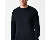 T-Shirt New Era - Branded Longsleeve Waffle Tee - Black