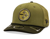 Kappe New Era - NFL25 "Salute to Service" - 9SEVENTY Stretch-Snap - Pittsburgh Steelers 
