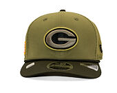 Kappe New Era - NFL25 "Salute to Service" - 9SEVENTY Stretch-Snap  Bay Packers 