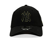 Kappe New Era - MLB Team Outline 9FORTY - NY Yankees - Black / Olive