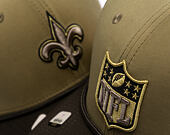 Kappe New Era - NFL25 "Salute to Service" - 9SEVENTY Stretch-Snap - NFL Logo 