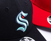 Kappe New Era - NHL 9FORTY M-CROWN - Seattle Kraken - Team Color