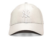 Damen Kappe New Era - MLB Metallic 9FORTY - NY Yankees - Silver