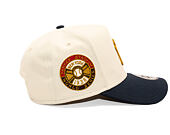 Kappe New Era - MLB WS Patch 9FORTY A-Frame - NY Yankees - Cream / Navy