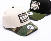Kappe New Era - Branded Camo Patch 9FORTY A-Frame - Stone / Woodland Camo