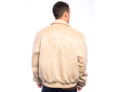 Jacke Karl Kani - Legacy Faux Suede Bowling Jacke - Beige