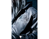 Jacke New Era - NBA Suede Hooded Jacket - LA LAkers - Black