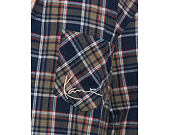 Hemd Karl Kani - Small Signature Cropped Check Shirt