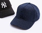 Kappe New Era - MLB Melton Wool 9FORTY A-Frame - LA Dodgers - Navy