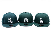 Kappe New Era - MLB Seasonal 59FIFTY - LA Dodgers - Dark Green