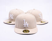 Kappe New Era - MLB Seasonal 59FIFTY - LA Dodgers - Stone