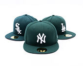 Kappe New Era - MLB Seasonal 59FIFTY - NY Yankees - Dark Green