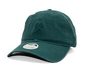 Damen Kappe New Era - MLB Washed Mini Logo 9TWENTY - NY Yankees - Pine Green