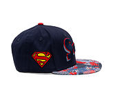 Kinder Kappe New Era - Warner Bros DC Universe 9FIFTY - Superman - Navy