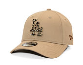 Kinder Kappe New Era - MLB Animal Infill 9FORTY - LA Dodgers - Camel