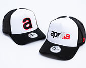 Kappe New Era - Piagio Wordmark 9FORTY Trucker - Aprilia - Black