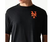 T-Shirt New Era - MLB Food Graphic Tee - NY Mets - Black