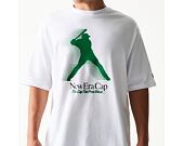 T-Shirt New Era - Player Graphic Oversized Tee - White