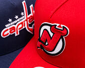 Kappe Mitchell & Ness - New Jersey Devils - Double Clutch Pro Snapback - Red