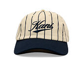 Kappe Karl Kani - Cursive Varsity Pinstripe Baseball Cap