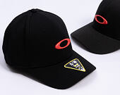 Kappe Oakley - Tincan Cap - Pitch Black/Flame Red