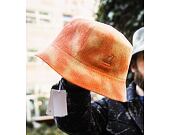 Hut Kangol - Tie Dye Knit Bucket - Coral Flame/Natural
