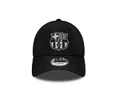 Kappe New Era - Reflective 9FORTY - Barcelona FC - Black