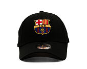 Kinder Kappe New Era - Core Logo 9FORTY Kids - Barcelona FC - Black