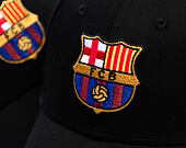 Kappe New Era - Core Logo 9FORTY - Barcelona FC - Black