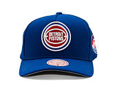 Kappe Mitchell & Ness NBA Double Clutch Pro Snapback HWC Detroit Pistons - Royal