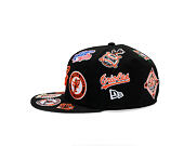 Kappe New Era - MLB All Over Logo 59FIFTY - Baltimore Orioles - Team Color
