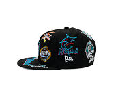 Kappe New Era - MLB All Over Logo 59FIFTY - Miami Marlins - Team Color