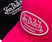 Kappe Von Dutch - Trucker - Cali Patch Electric Pink