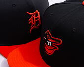 Kappe Nike - Dri-Fit Pro - Baltimore Orioles - Black 00A/Team Orange 89L