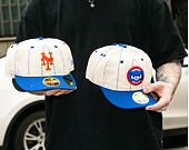 Kappe New Era - MLB Retro Linen Pinstripe 59FIFTY Retro Crown - NY Mets - Team Color