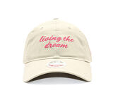 Damen Kappe New Era - Branded Slogan 9TWENTY - Stone / Pink