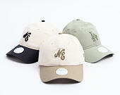 Damen Kappe New Era - Branded Linen 9TWENTY - Stone / New Olive