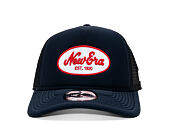 Kappe New Era - Branded Oval Foam Patch 9FORTY A-Frame Trucker - Navy