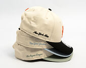 Kappe New Era - MLB Side Script 9FORTY M-CROWN - NY Mets - Cream / Black