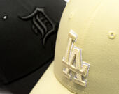 Kappe New Era - MLB Team Outline 9FORTY - LA Dodgers - Yellow / White