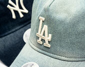 Damen Kappe New Era - MLB Denim 9TWENTY A-Frame - LA Dodgers - Pastel Blue