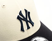 Kappe New Era - MLB World Series Patch Cooperstown 9FORTY - NY Yankees - Cream / Navy