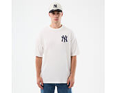 T-Shirt New Era - MLB Cap Graphic Oversized Tee - NY Yankees - White
