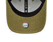 Kappe New Era - MLB Linen 9FORTY M-CROWN - LA Dodgers - New Olive