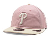 Kappe New Era - MLB Washed Tie Dye 9FIFTY Retro Crown - Philadelphia Phillies - Pink