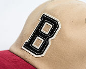 Kappe Brixton - Big B Mp Cap - Sand/Burgundy