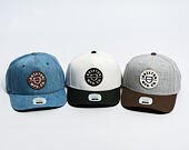 Kappe Brixton - Crest C Mp Snapback - Heather Grey/Pinecone Brown