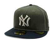 Kappe New Era - MLB Three Looms "American Herringbone" 59FIFTY - NY Yankees - Team Color